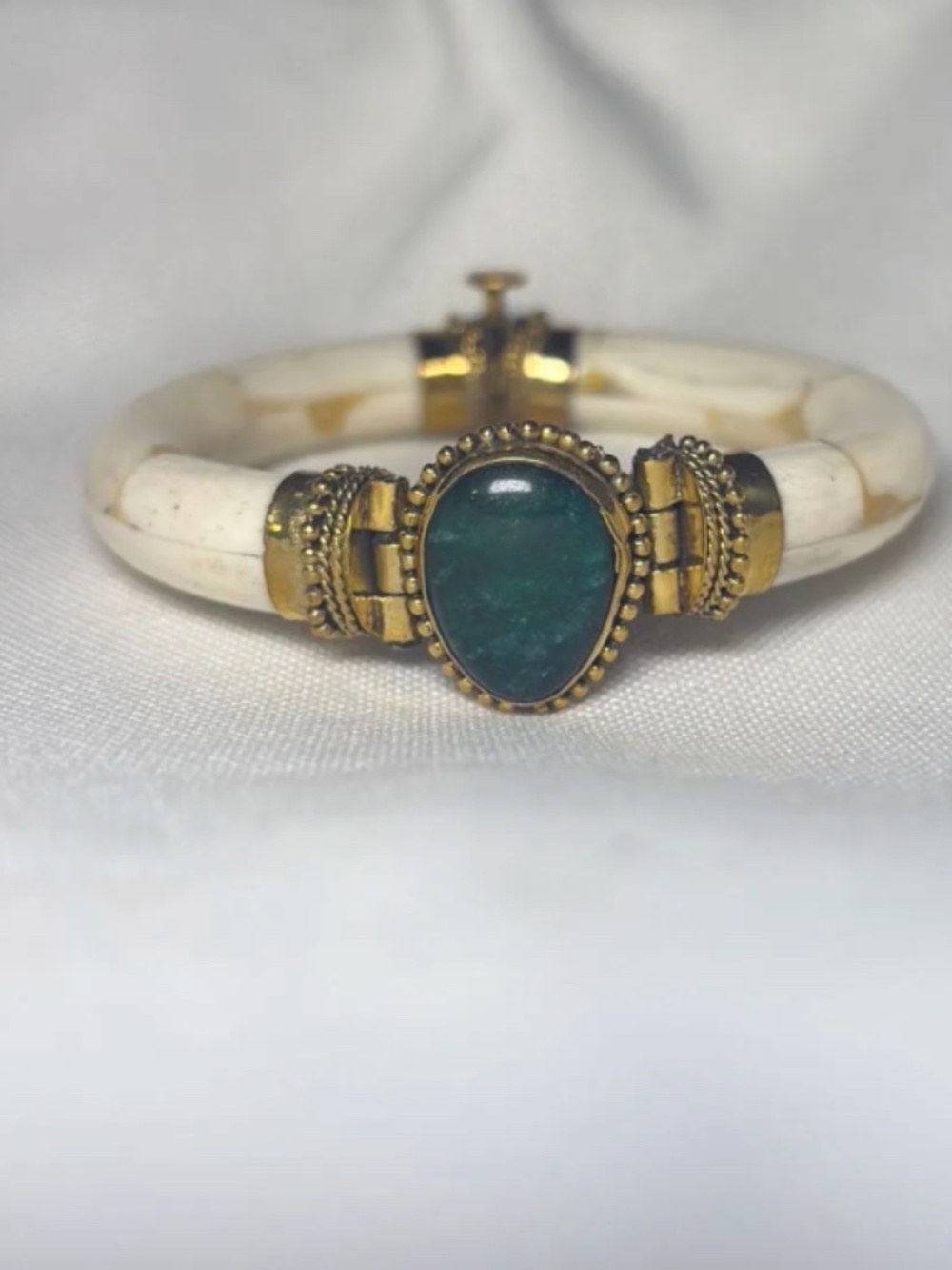 Bone and Gemstone bracelet